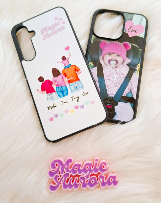 Capa Personalizada para Telemóvel com Imagem, Padrão ou Frase à Tua Escolha