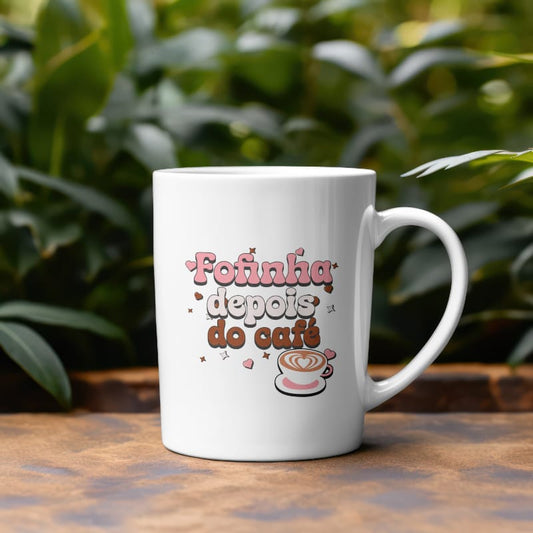 Canecas Agrifofa - “Fofinha depois do café” e “Cansada mas feliz” | Canecas em cerâmica cozy