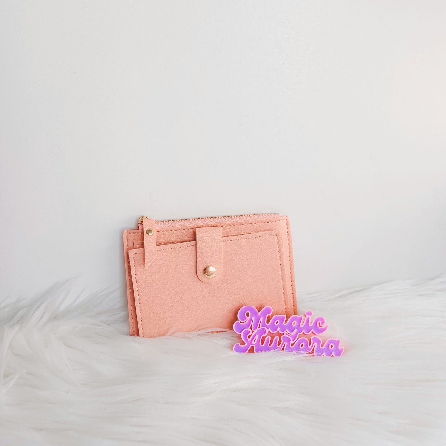 Carteira Personalizada com Nome – Preto ou Rosa