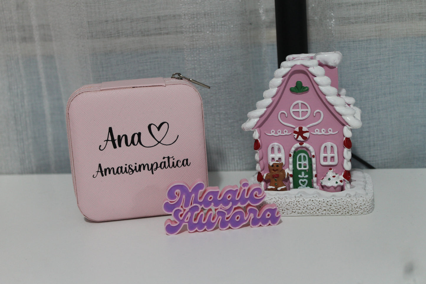 Caixa de Oferta Personalizada "Rosa" | O Mimo Perfeito para Ela